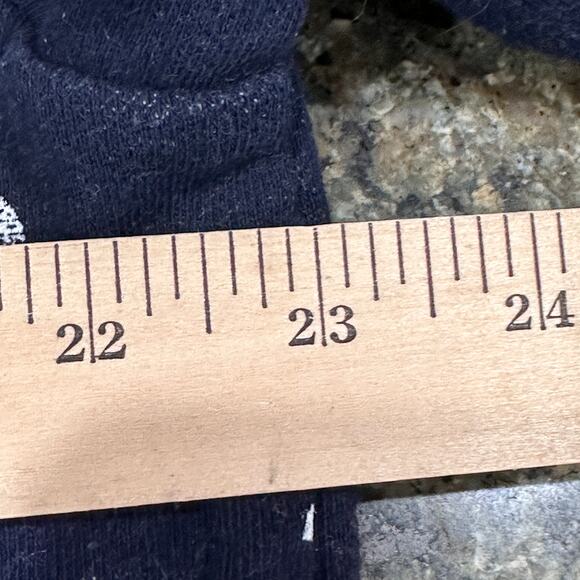 IB Diffusion Sweatshirt XL Blue Anchor Pullover 3/4 Sleeves Cotton Blend Coastal - Picture 5 of 7